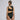 True logo asymmetric Bodysuit-black TRUE