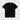 Camiseta Clásica Logo Negro - Negra TRUE