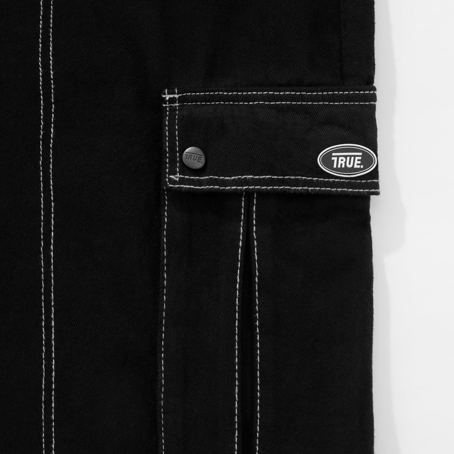 Pantalón Cargo Multi-Pocket - Negro