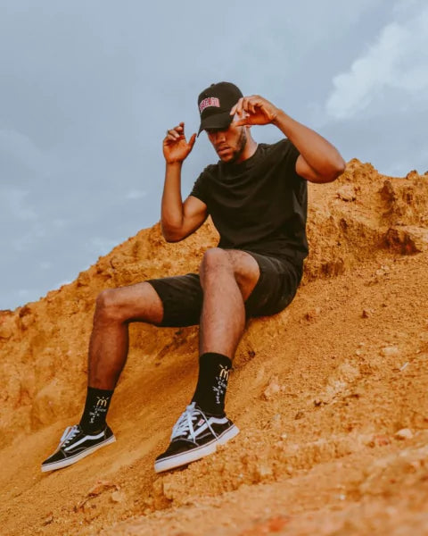 CALCETINES TRAVIS X MCDONALDS BLACK ELRAYO