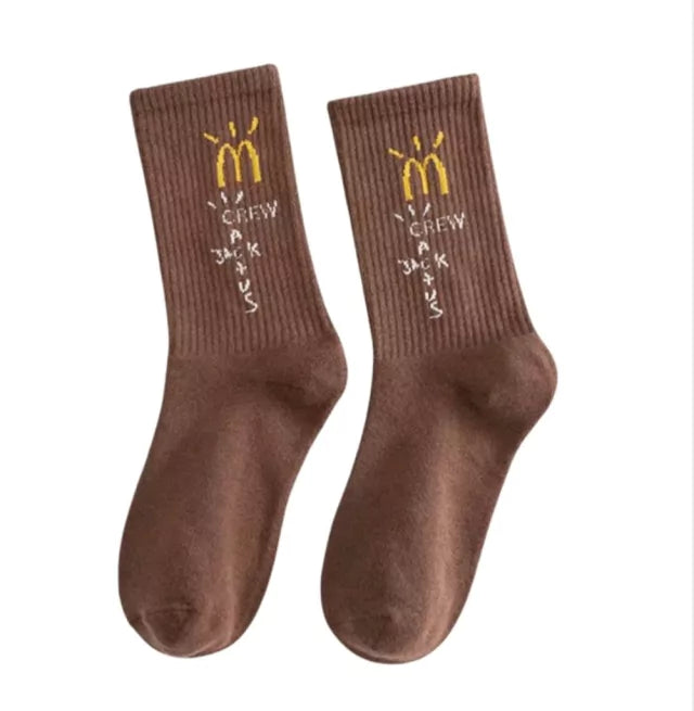 CALCETINES TRAVIS X MCDONALDS COFEE ELRAYO