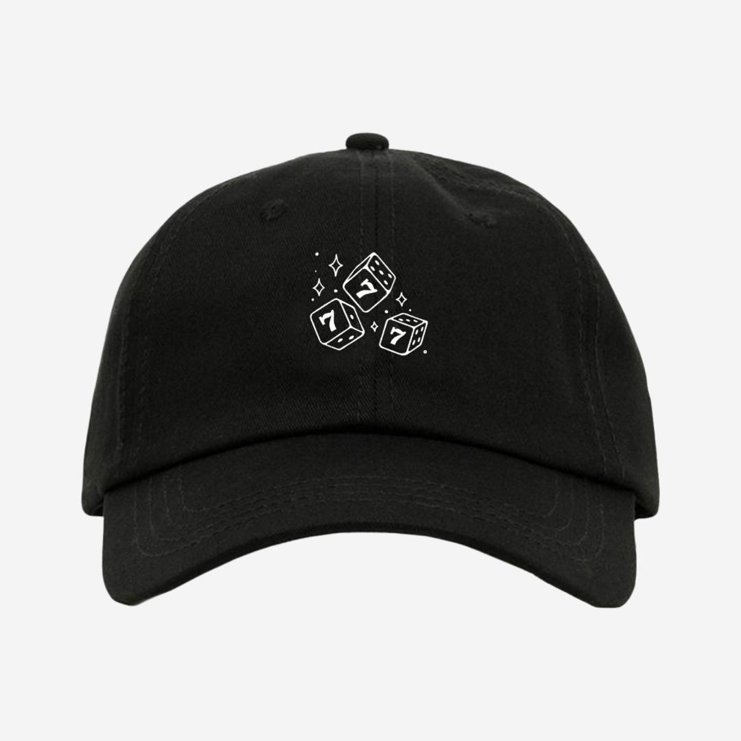 777 DAD HAT -BLACK ELRAYO
