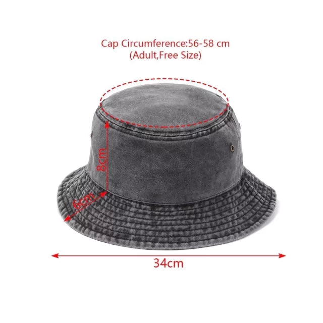 BASIC BUCKET HAT - DARK GREY ELRAYO