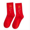 CALCETINES TRAVIS X MCDONALDS RED ELRAYO