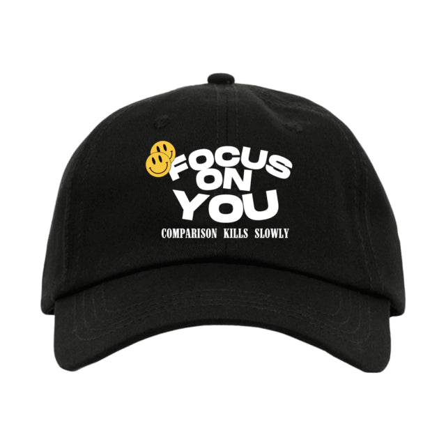 FOCUS DAD HAT-BLACK ELRAYO