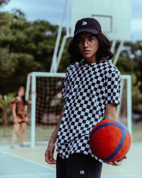 LA ROSE DAD HAT-BLACK ELRAYO