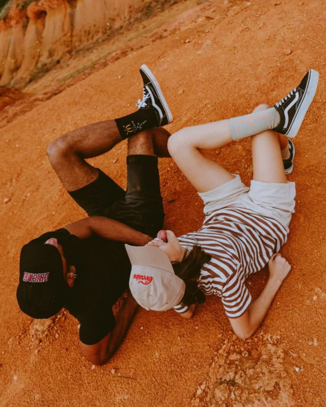 CALCETINES TRAVIS X MCDONALDS BLACK ELRAYO