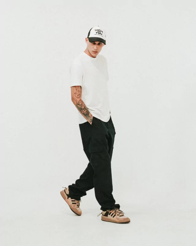 FOCUS TRUCKER DAD HAT-BLACK ELRAYO